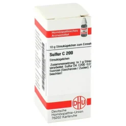 DHU Sulfur C 200 Globuli, 10 g
