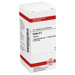 DHU Sulfur D 3 Tabletten, 80 St