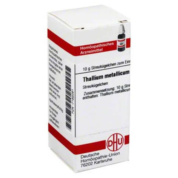 DHU Thallium metallicum C 30 Globuli, 10 g