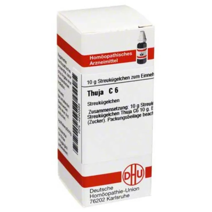 DHU Thuja C 6 Globuli, 10 g