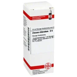 DHU Zincum chloratum D 6 Dilution, 20 ml