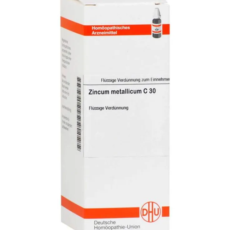 DHU Zincum metallicum C 30 Dilution, 20 ml