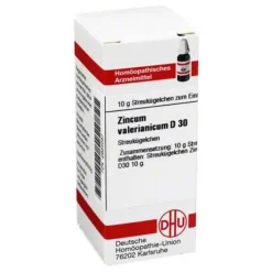 DHU Zincum valerianicum D 30 Globuli, 10 g