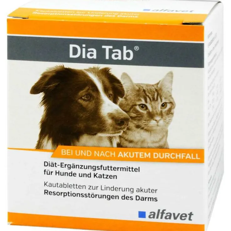 Dia Tab Kautabletten für Hunde und Katzen, 6X5.5 g