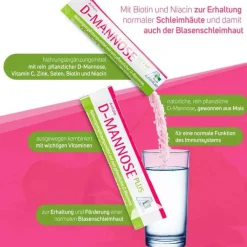 D-Mannose Plus 2000 mg Sticks, 60X2.47 g