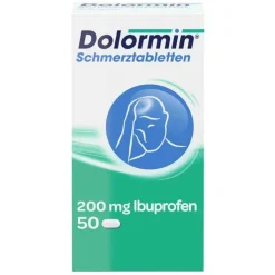 Dolormin® mit Ibuprofen bei Kopfschmerzen, 50 St