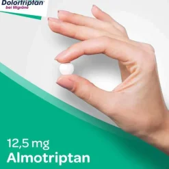 Dolortriptan bei Migräneattacken, 2 St