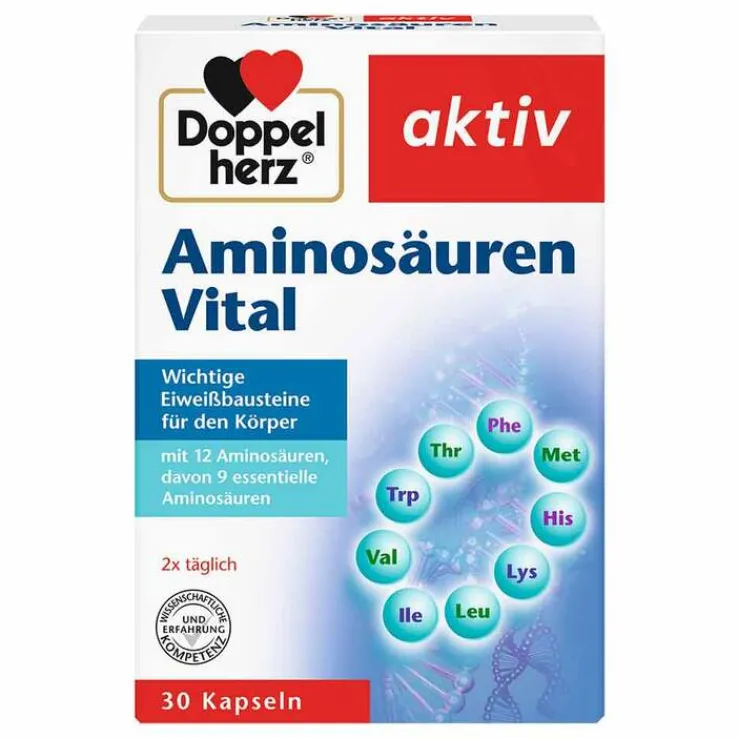 Doppelherz Aminosäuren Vital Kapseln, 30 St