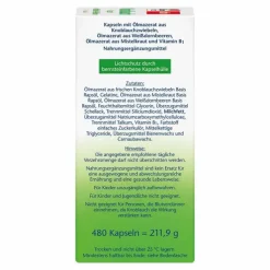 Doppelherz Knoblauch Kapseln mit Mistel + Weißdorn + Vitamin B1, 480 St