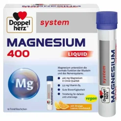Doppelherz Magnesium 400 Liquid system Trinkampulle , 10 St