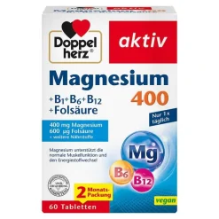 Doppelherz Magnesium 400 mg Tabletten, 60 St