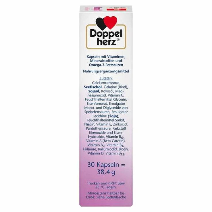 Doppelherz Mama plus mit DHA + Folsäure Kapseln, 30 St