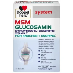 Doppelherz MSM Glucosamin system Kapseln, 60 St