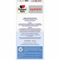 Doppelherz Omega-3 Premium 1500 system Kapseln, 120 St