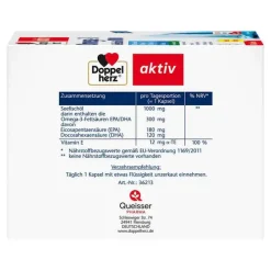 Doppelherz Omega-3 Seefischöl 1000 Kapseln, 240 St