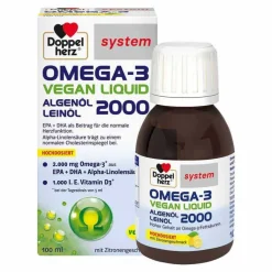 Doppelherz Omega-3 vegan Liquid 2000 system, 100 ml