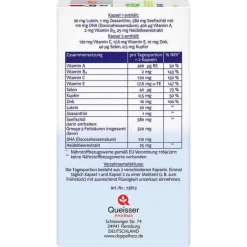 Doppelherz system Augen Sehkraft+Schutz Kapseln, 60 St