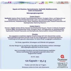 Doppelherz system Augen Sehkraft+Schutz Kapseln, 120 St