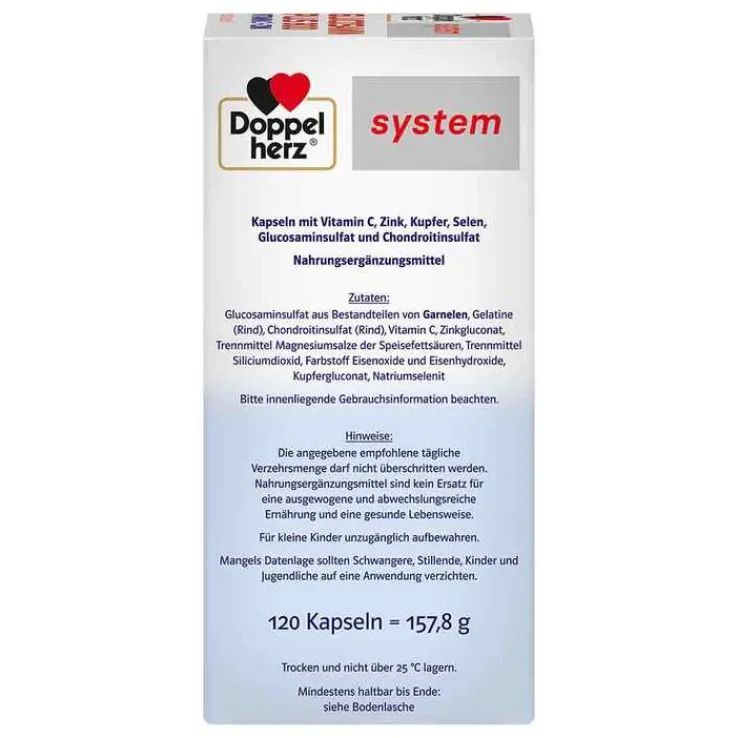 Doppelherz system Glucosamin Plus 800 Kapseln, 120 St
