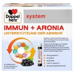Doppelherz system Immun+Aronia Ampullen, 30 St