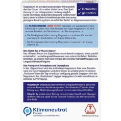 Doppelherz system Magnesium 400 Depot Tabletten, 30 St