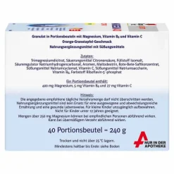 Doppelherz system Magnesium 400 Citrat Granulat, 40 St