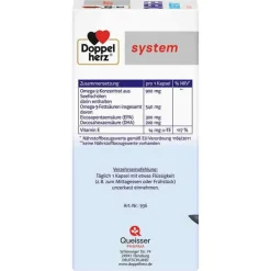 Doppelherz system Omega-3 Konzentrat Kapseln, 120 St
