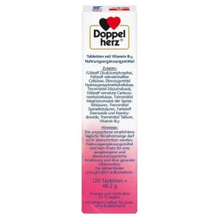 Doppelherz Vitamin B12 500 Tabletten, 120 St