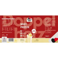 Doppelherz Whey Protein Vanille-Geschmack Pulver, 300 g
