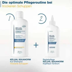 Ducray Kelual Squanorm Anti-Schuppen Shampoo trocken, 400 ml