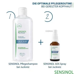Ducray Sensinol Pflege-Shampoo bei Juckreiz, 400 ml