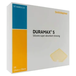 Duramax S 15x20 cm Superabsorber Silikonverband, 10 St