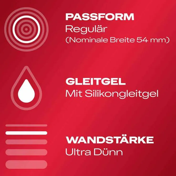 durex® Gefühlsecht Ultra Kondome, 8 St
