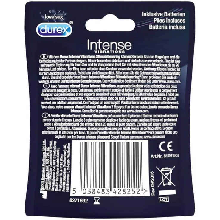 Durex Intense Vibrations Ring, 1 St