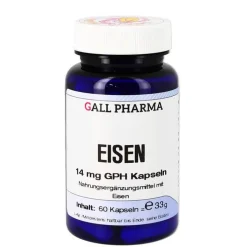 Eisen 14 mg GPH Kapseln, 60 St