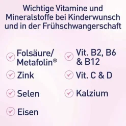 Elevit 1 Kinderwunsch & Schwangerschaft Tabletten, 90 St