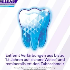 Elmex Zahnschmelz Prof. + gesundes weiß Zahnpasta, 75 ml