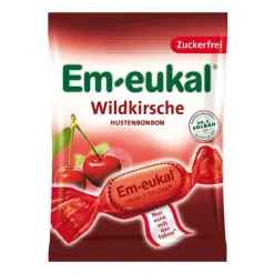 Em-eukal Hustenbonbons Wildkirsche zuckerfrei, 75 g