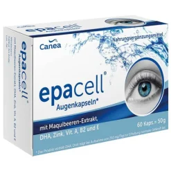 Epacell Augenkapseln mit Maquibeere + DHA + EPA, 60 St