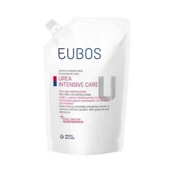 Eubos Trockene Haut Urea 10% Körperlotion Nachfüllbeutel, 400 ml