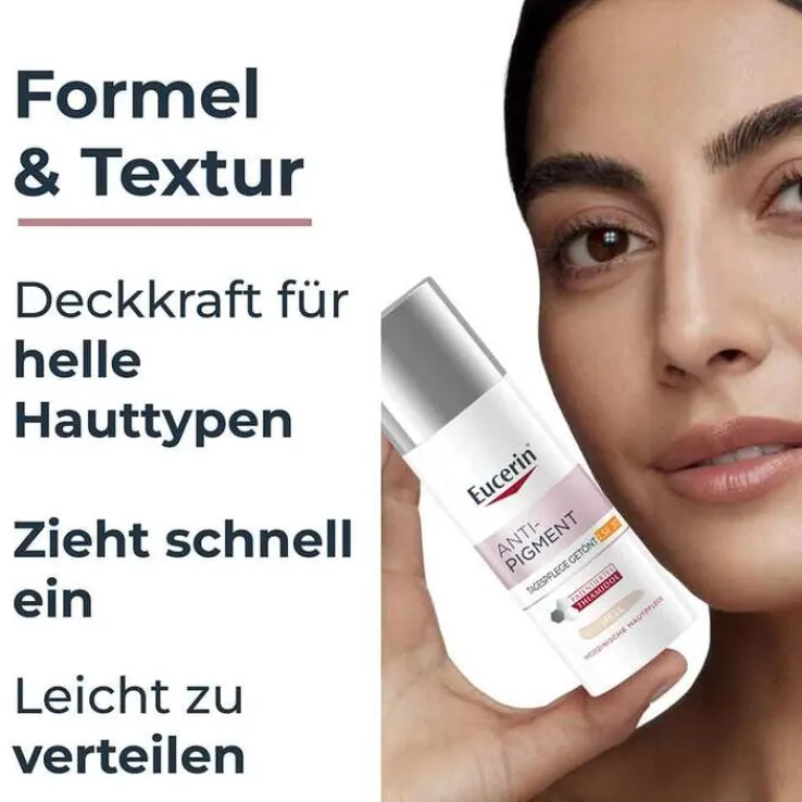 Eucerin Anti-Pigment Tag getönt hell LSF 30, 50 ml