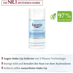 Eucerin Dermatoclean Augen Make-up Entferner, 125 ml