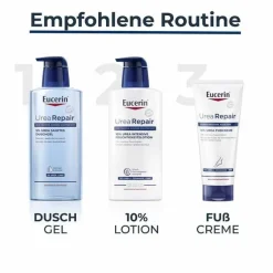 Eucerin Urearepair Fußcreme 10% , 2X100 ml
