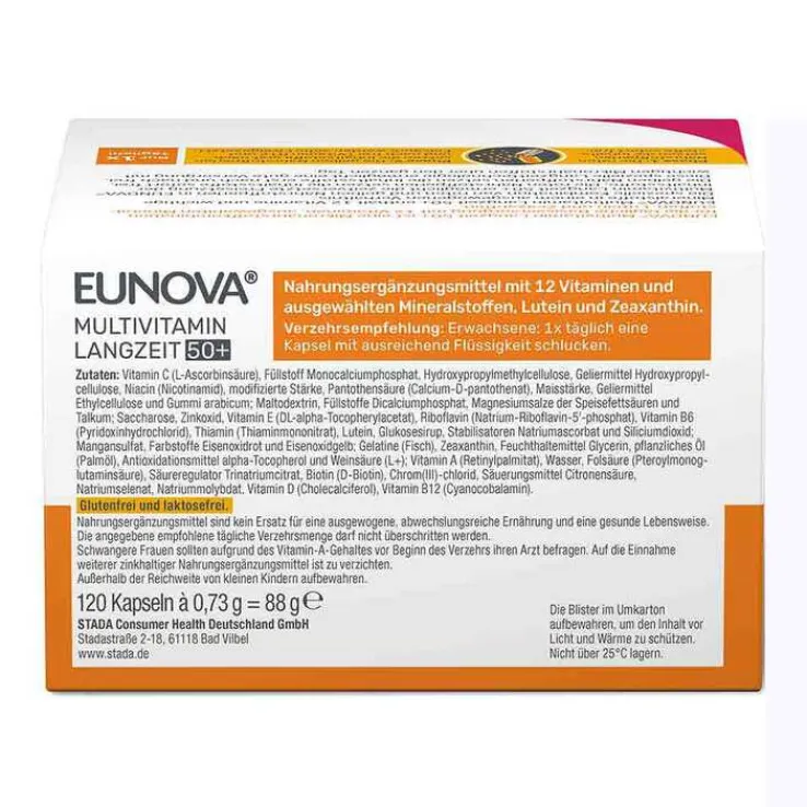 Eunova Langzeit 50+ Kapseln, 120 St