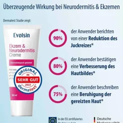 Evolsin Ekzem & Neurodermitis Creme, 50 ml