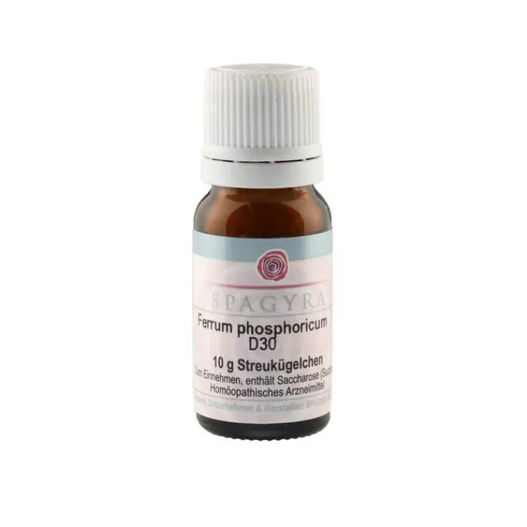 Ferrum phosphoricum D 30 Globuli, 10 g