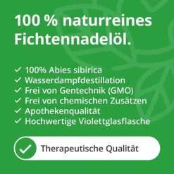 Fichtennadel Öl naturrein ätherisch, 10 ml