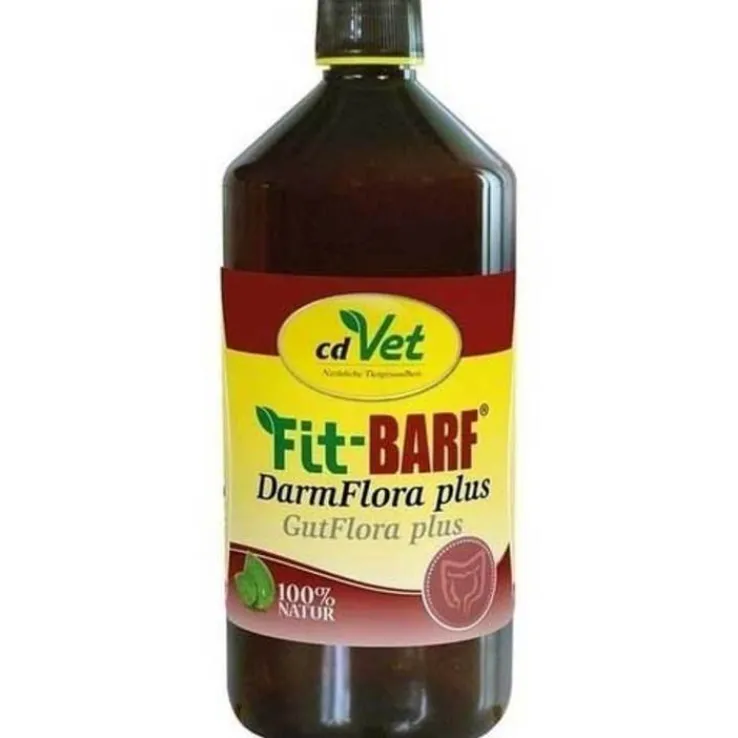 Fit-Barf Darmflora plus flüssig für Hunde und Katzen, 1 l