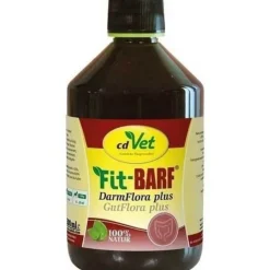 Fit-Barf Darmflora plus flüssig für Hunde und Katzen, 500 ml