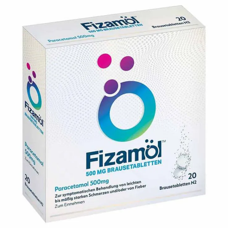 Fizamol 500 mg Brausetabletten, 20 St